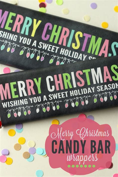 Before heading out to visit family and friends for dinner tonight, print out a few of these fun christmas candy bar wrappers, head to your local drug store that is still magically open and pick up a few big candy bars. Christmas Cookie Jar Gift Idea