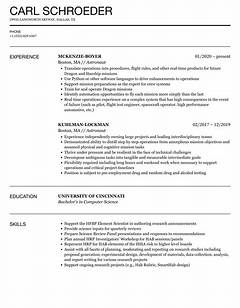 Astronaut Certified Resumes How To Land A Mission On Craigslist