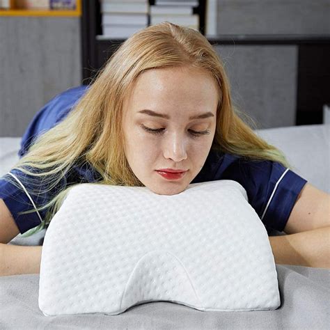 Whixant Sleeping Pillow Couple Pillow Arm Pillow Slow Rebound Pressure Cuddle Pillow Memory Foam