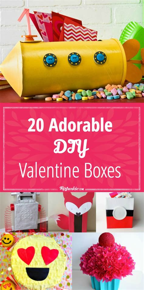 20 Adorable Diy Valentine Boxes Tip Junkie