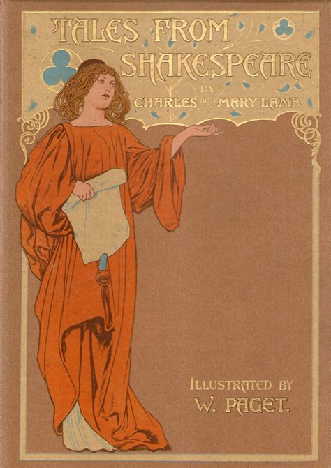 Old Books And Things — Attractive Cover Of Tales From Shakespeare C1890s