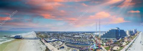 Sunset Daytona Beach Stock Photos Royalty Free Sunset Daytona Beach