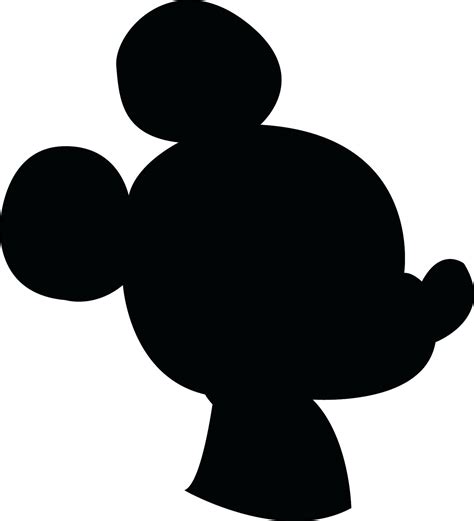 Silhouette Mickey Ears Svg 88 Svg File For Silhouette