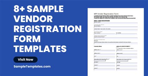Free 8 Sample Vendor Registration Forms In Ms Word Pdf