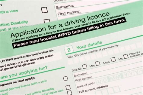 What Is The D2 Licence Application Form National Driving Centre