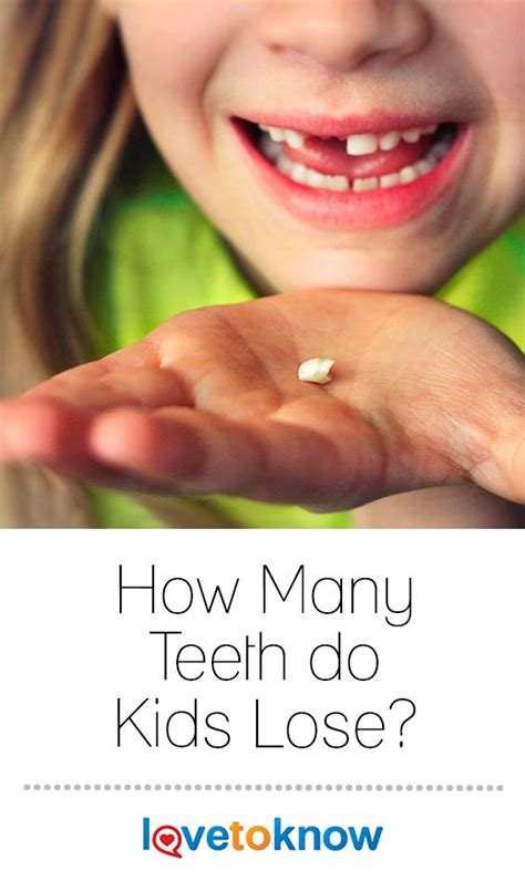 How Many Teeth Does A Kid Have To Lose Teethwalls