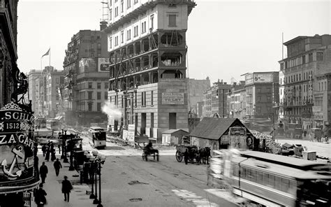 A View Of Times Square In Nyc In 1903 This Is One Of Those Photos That