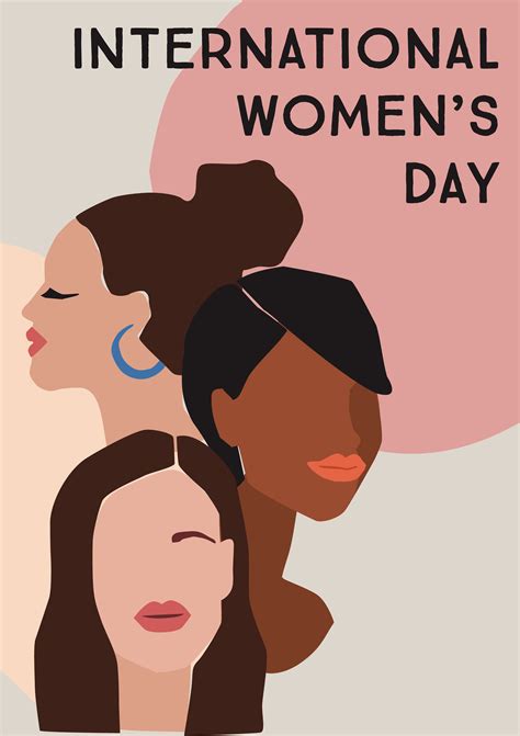 International Womens Day Poster 1361788 Vector Art At Vecteezy