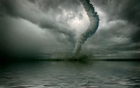 Tornado Over The Water Stock Photo Download Image Now Istock