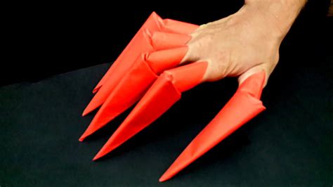 Paper Claw Tutorial Origami