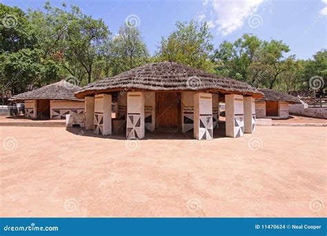 Villaggio Di Ndebele Fotografia Stock Immagine Di Africa 11470624
