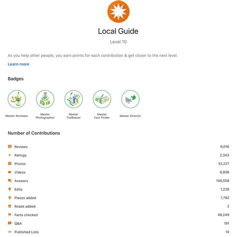 Local Guides Connect Completed 6000 Reviews Local Guides Connect