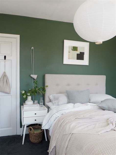 A Simple Summer Bedroom Refresh With Urbanara Ad Green Bedroom