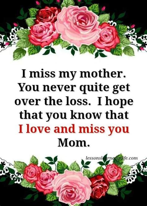 I Love And Miss You Mom Pictures Photos And Images For Facebook