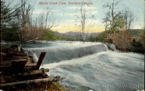Myrtle Creek Dam Scenic Or