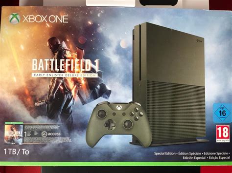 Xbox One S Battlefield 1 Special Edition 1tb Console In Gateshead
