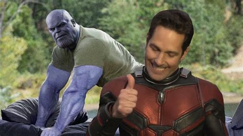 Ant Man Will Defeat Thanos By Crawling Up His Butt And Expanding Know