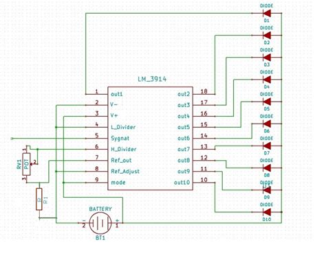 Vu meter 3 circuit diagram and instructions. VU meter na lm3916 - Forum Majsterkowo