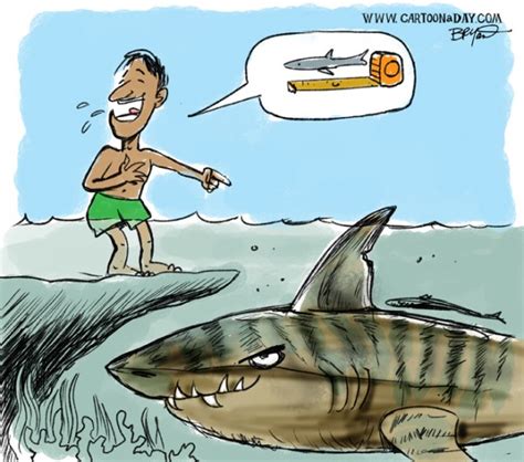Shark Week Cartoon The Fish Story Cartoon