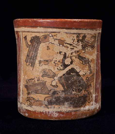 Art Of The Americas Vessel Maya Mesoamerica