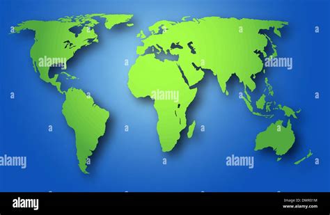 Esquema Del Mapa Del Mundo Fotos E Im Genes De Stock Alamy