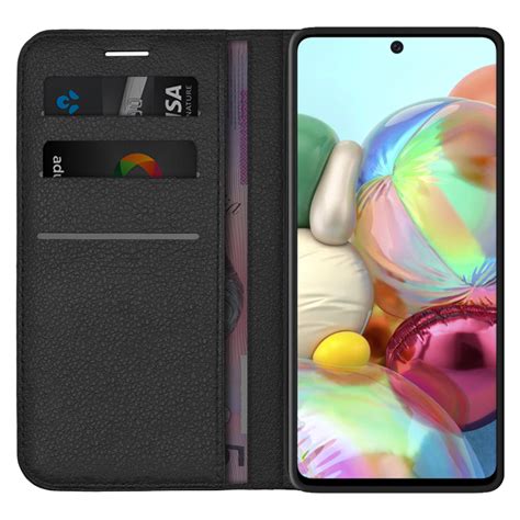 Gifting an app to an android user. Leather Wallet Case for Samsung Galaxy A71 (Black)