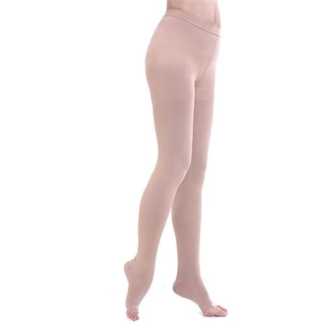 Medical Compression Pantyhose Tights Support Stockings Nurse Travel Flight Edema Ebay