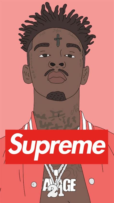 21 Savage Tupac Wallpaper Rap Wallpaper Phone Wallpaper Cover