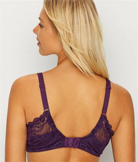 Fantasie PURPLE Rebecca Lace Underwired Spacer Full Cup Bra US 34H UK