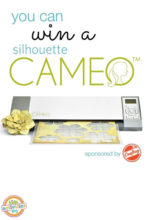 You Can Win A Silhouette Cameo Worth 300 Kids Activities Blog
