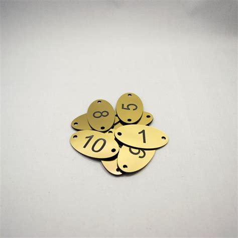 15 Laser Engraved Number Discs 2 Holes For Table Tags Etsy Uk