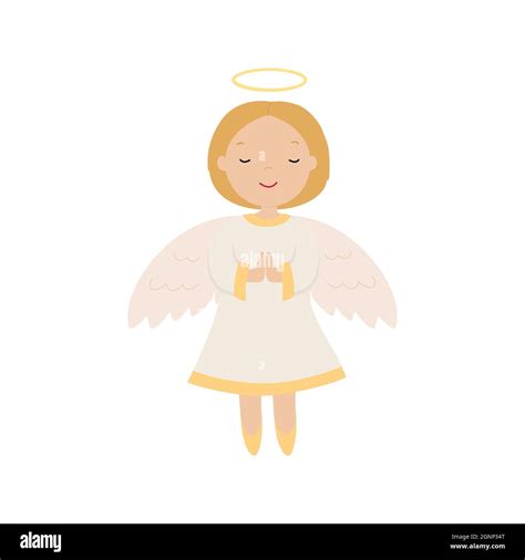 Angel Wings Child Stock Vector Images Alamy