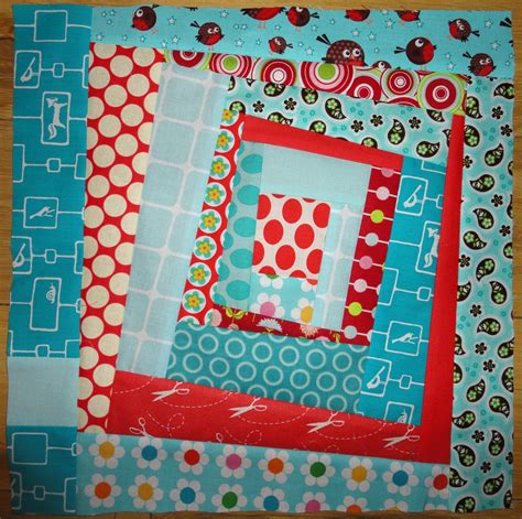 Chic Quilt Geek Red And Turquoise