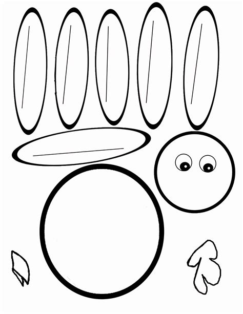Turkey Templates Printable Here Is The Pdf For The Blank Turkey
