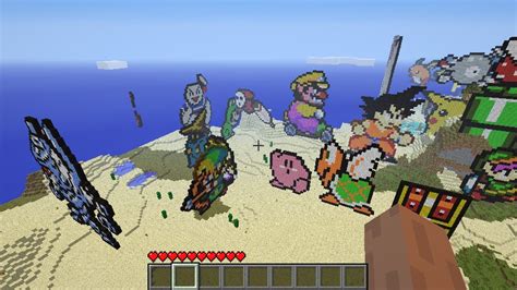 My Pixel Art World Save Minecraft Project