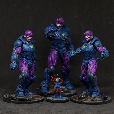 Finished The Last Sentinel For Marvel Crisis Protocol Rminipainting