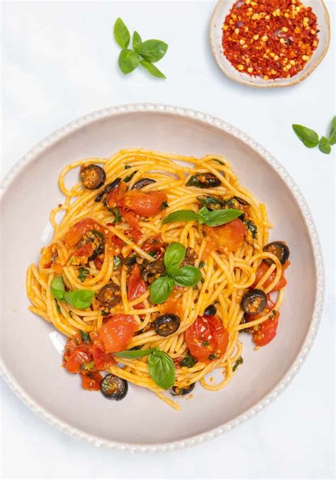 10 Minute Spicy Pasta Healthy Living James Healthy Gluten Free