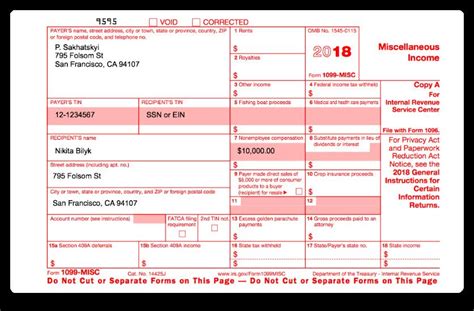 This tax form provides the total amount of money you were paid in benefits from nys dol in 2020, as well as any adjustments or tax withholding made to your benefit 1099 form Fillable Free How to Fill Out Irs 1099 Misc 2017 2018 form | Doctors note template ...