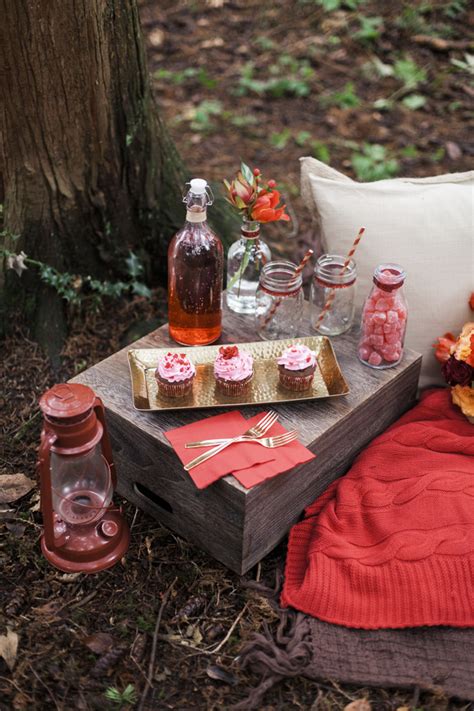Sweet Valentine's Day Surprise Picnic - Rustic Folk Weddings