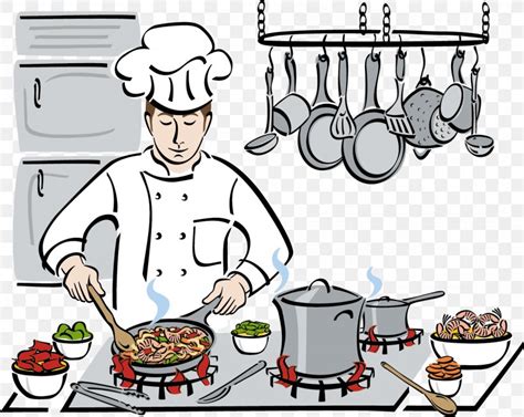 Vector Graphics Cooking Chef Clip Art Illustration Png 1324x1055px