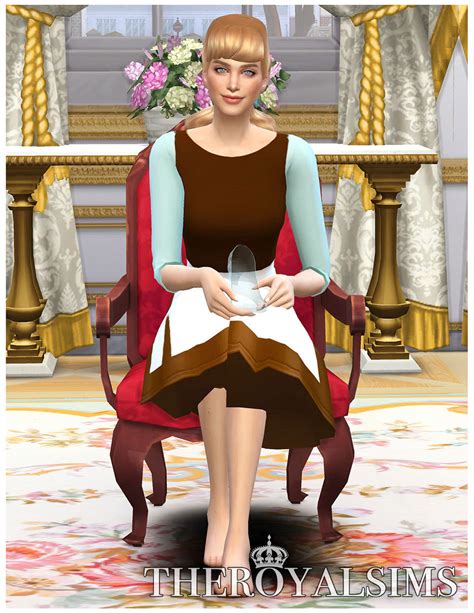 The Royal Sims Theroyalsims Cinderella Glass Slipper Set This Is