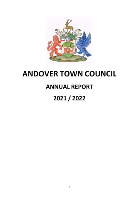 Latest News Andover Town Council