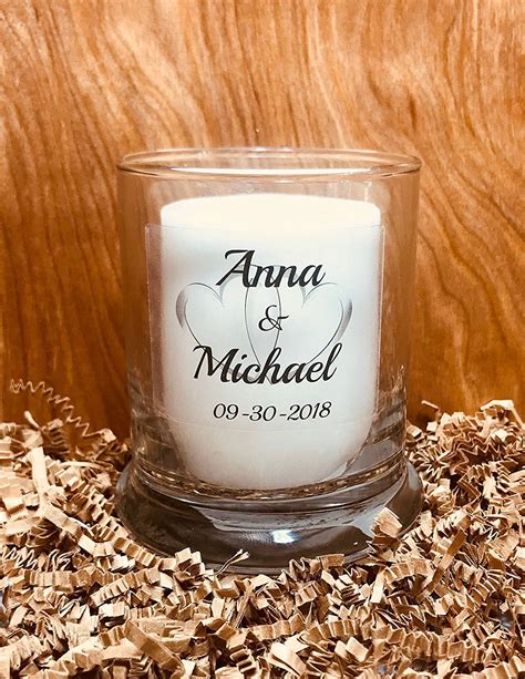 Product On Justformypartycom Personalized Candles Wedding