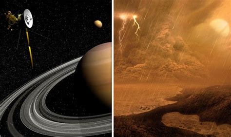 Nasa Uncover Mysterious Ice Structure On Saturns Moon Titan Sparks