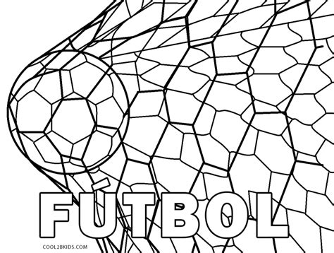 Dibujos De Fútbol Para Colorear Páginas Para Imprimir Gratis
