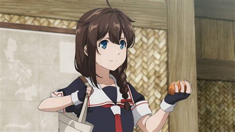 Anime Anime Girls Anime Screenshot Kantai Collection Shigure Kancolle