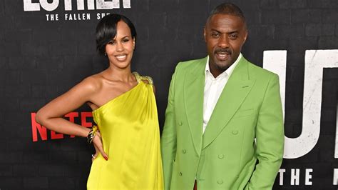 Idris Elba And Wife Sabrina Dazzle In Bright Outfits At Premiere Of