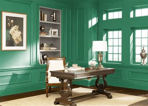 25 Of The Best Green Paint Colors For Home Offices