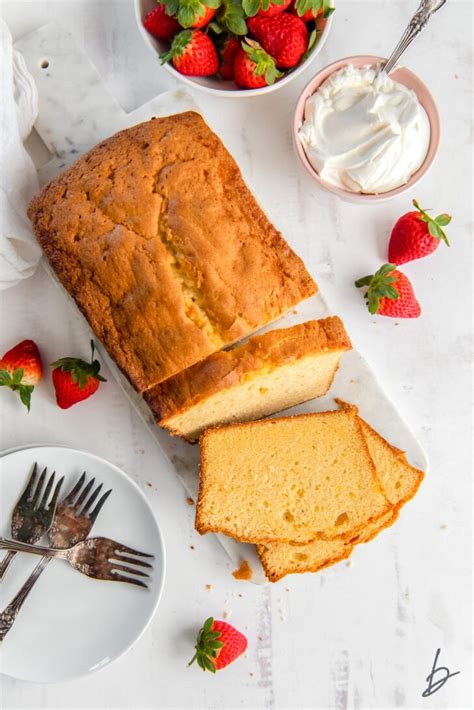 The Best Pound Cake Made With Cream Cheese