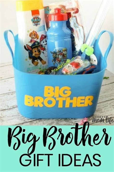 A great gift for big siblings ages 3 to 6 is what i like to call the big brother/sister box. Big Brother Gift Ideas You Can Easily Make | Big brother ...